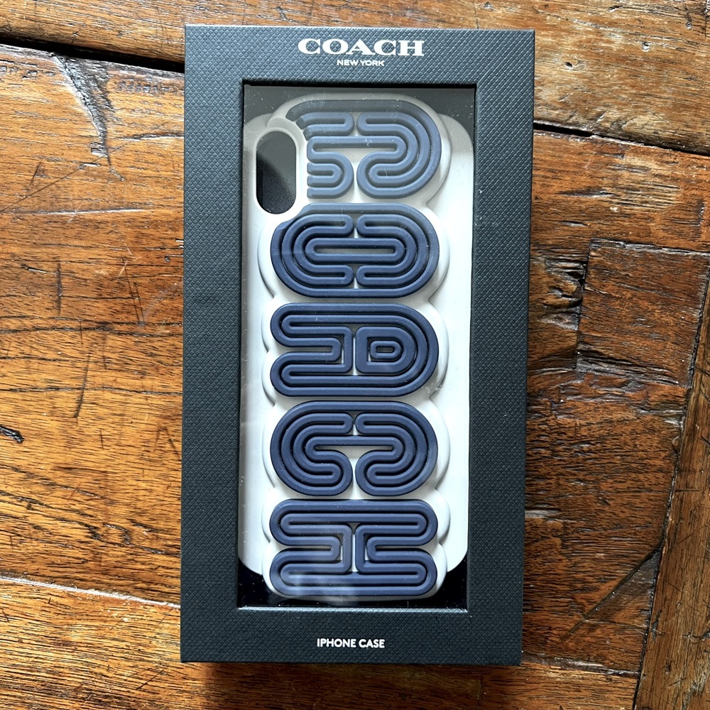 Coach iPhone XR case